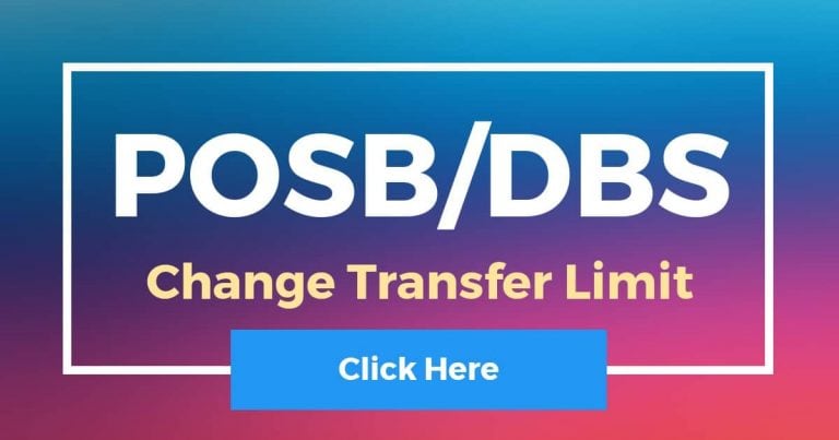 How To Change Transfer Limit In POSB/DBS