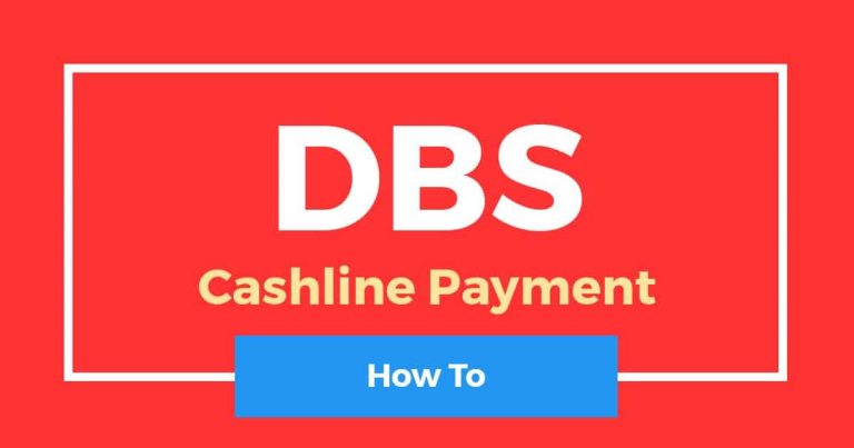 How To Make DBS Cashline Payment