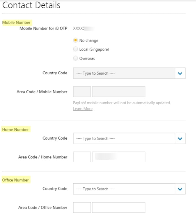 POSB Contact Details Phone Numbers