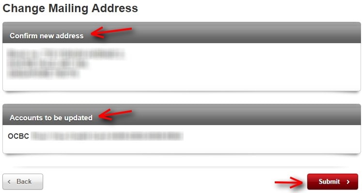 How To Change OCBC Mailing Address 6