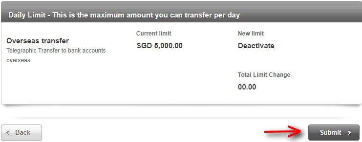 How To Change OCBC Daily Transfer Limit 4