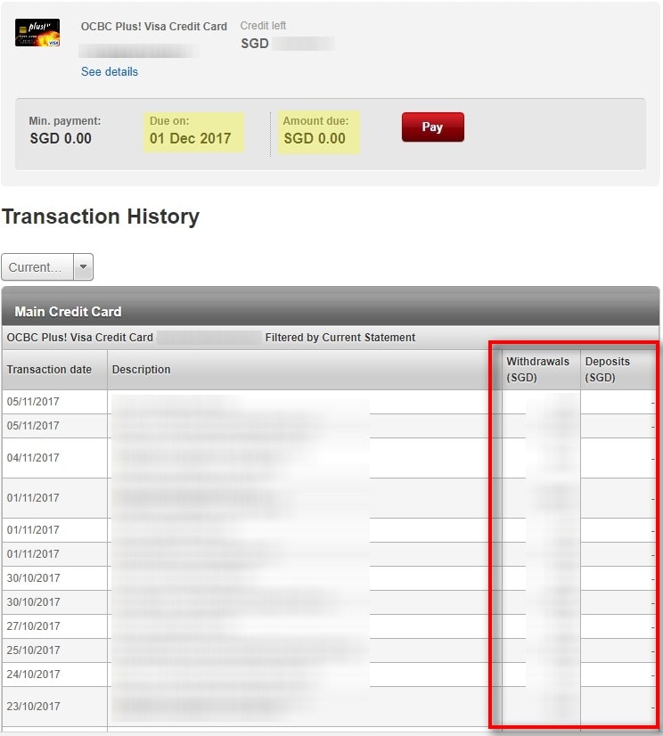How To Check OCBC Credit Card Bill 4