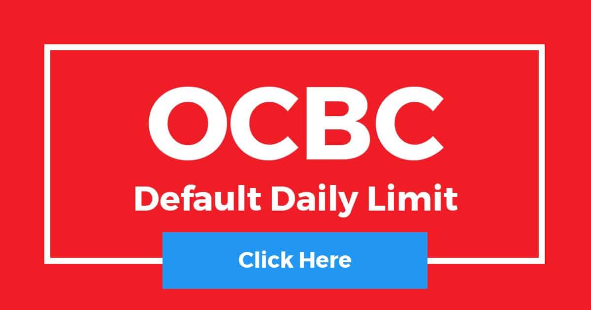 OCBC Default Daily Limit