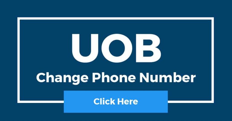 How To Change Phone Number In UOB