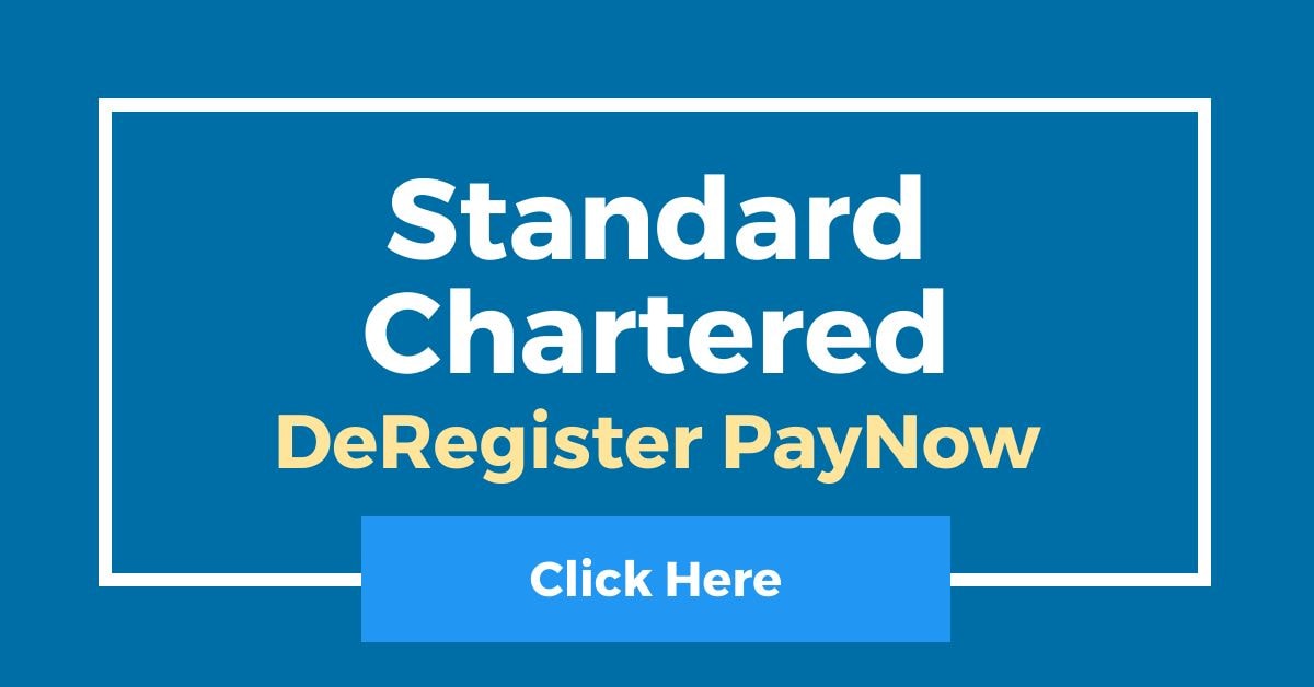 How To DeRegister PayNow In Standard Chartered