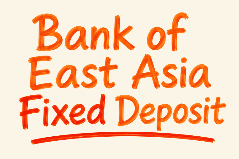 Bank of East Asia Fixed Deposit