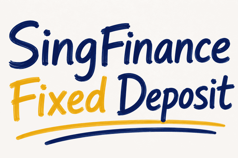 SingFinance Fixed Deposit