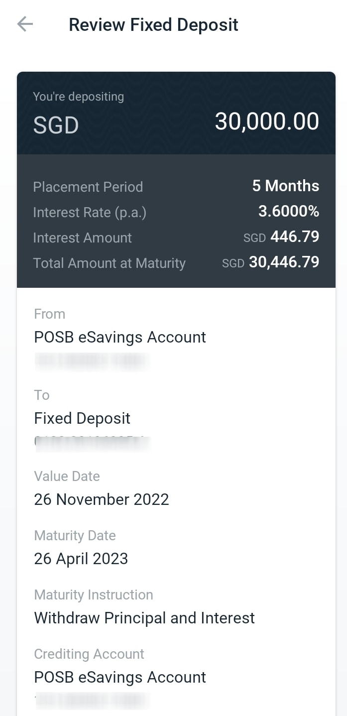 How To Do DBS/POSB Fixed Deposit Using Digibank 7