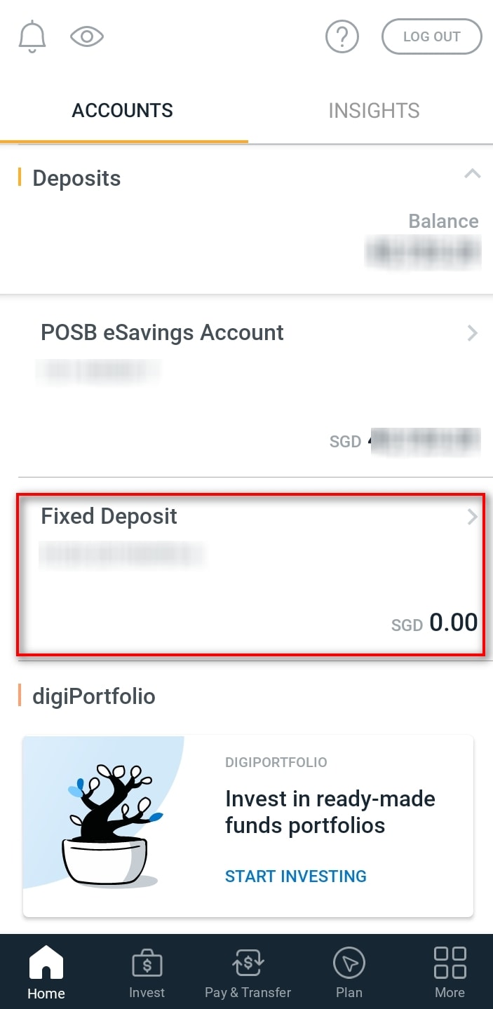 How To Open DBS/POSB Fixed Deposit Account Using Digibank App 4