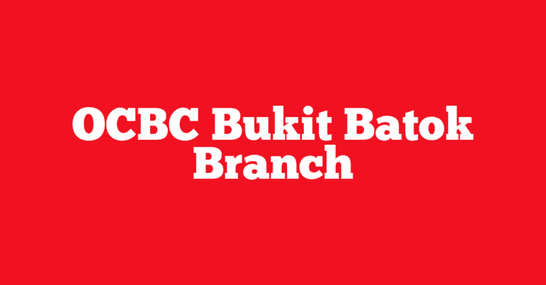 OCBC Bukit Batok Branch