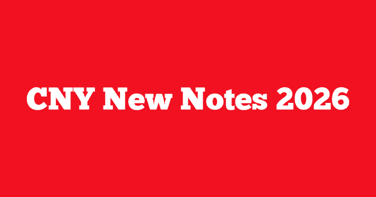 CNY New Notes 2026