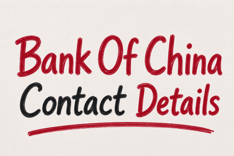 BOC Contact Details