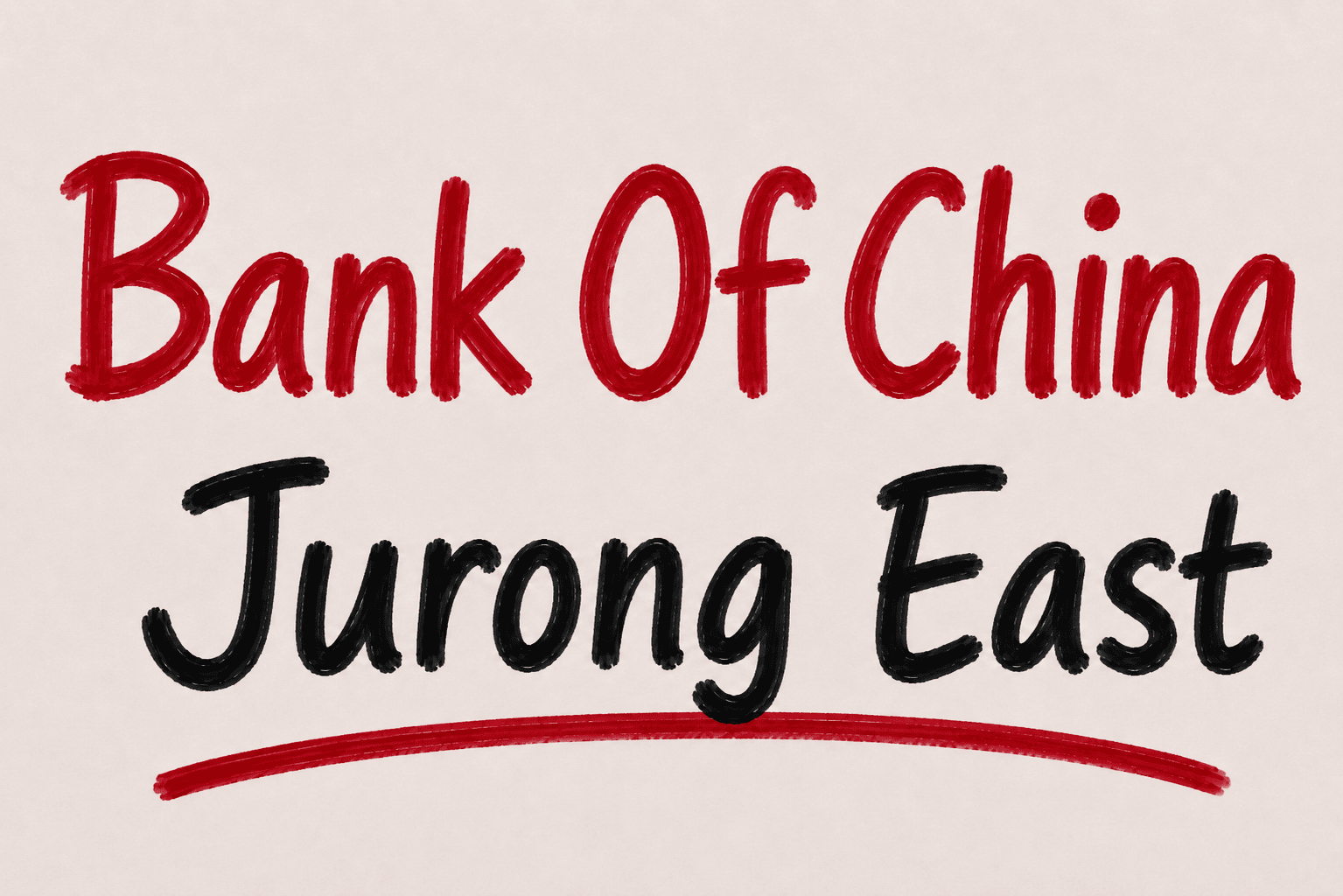 Bank Of China Jurong East