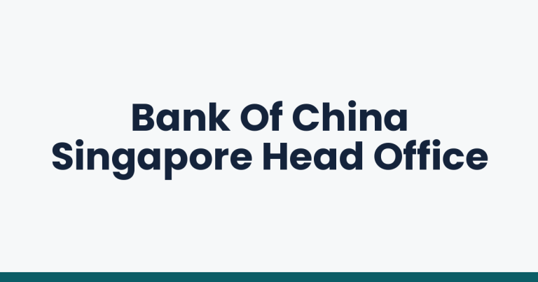 Bank Of China Singapore Head Office