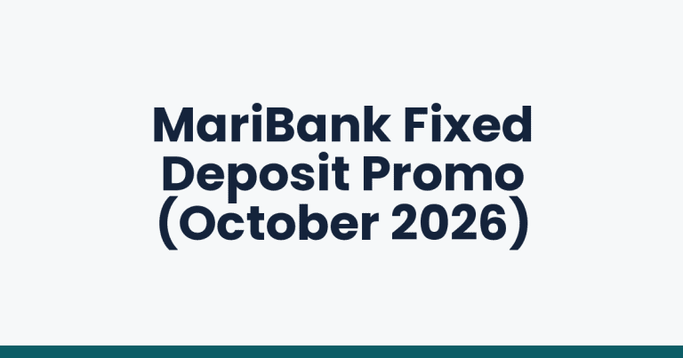 MariBank Fixed Deposit Promo (October 2026)
