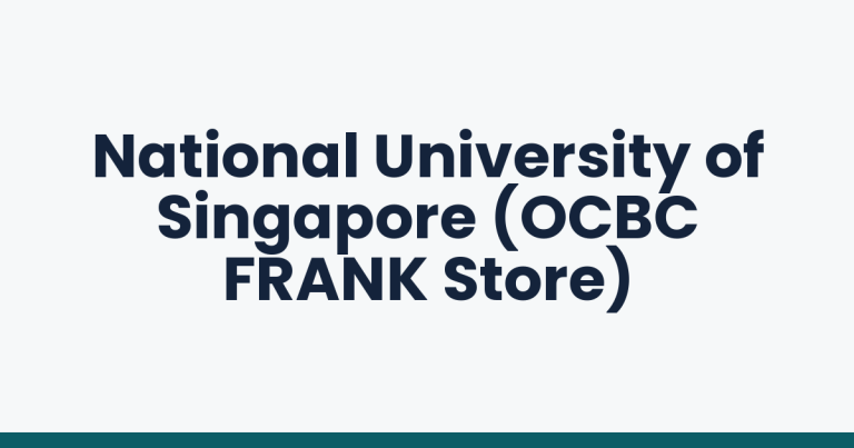 National University of Singapore (OCBC FRANK Store)
