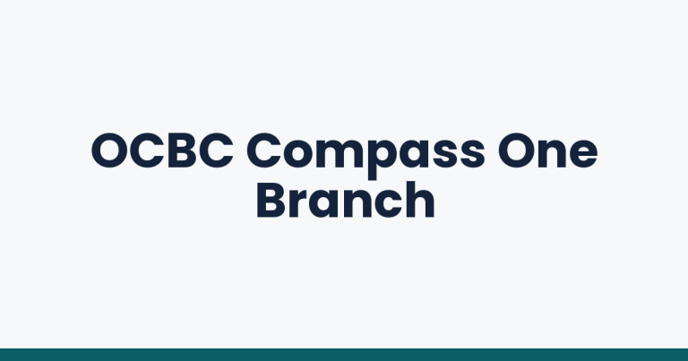 OCBC Compass One Branch