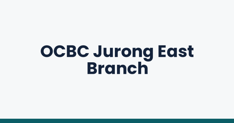 OCBC Jurong East Branch