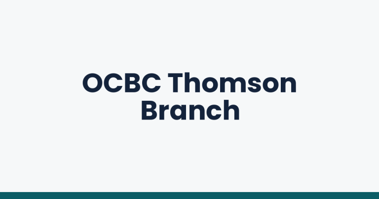 OCBC Thomson Branch