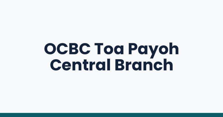 OCBC Toa Payoh Central Branch
