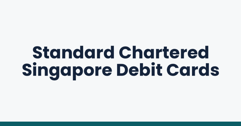 Standard Chartered Singapore Debit Cards