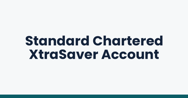 Standard Chartered XtraSaver Account